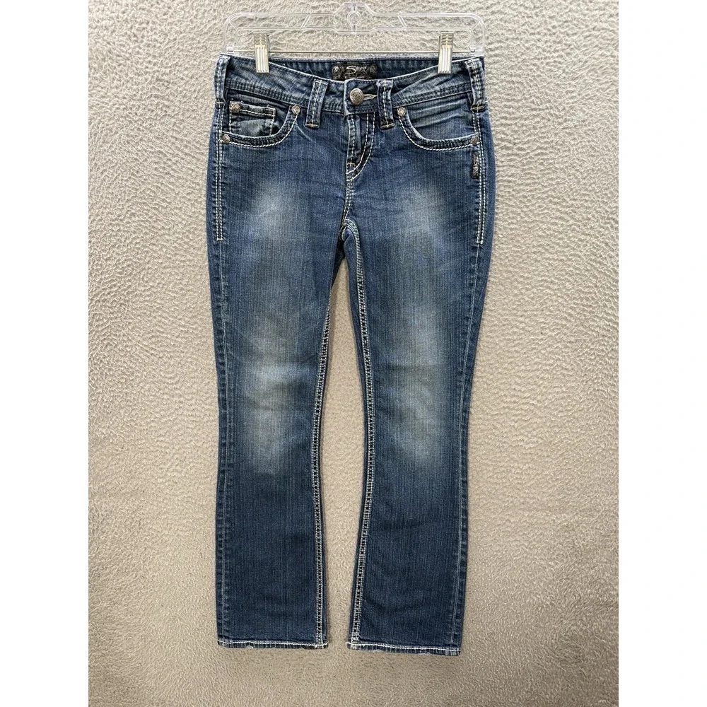 Silver Jeans logo back